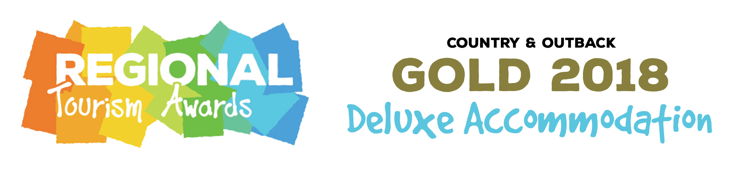 Regional Tourism Awards GOLD Winner